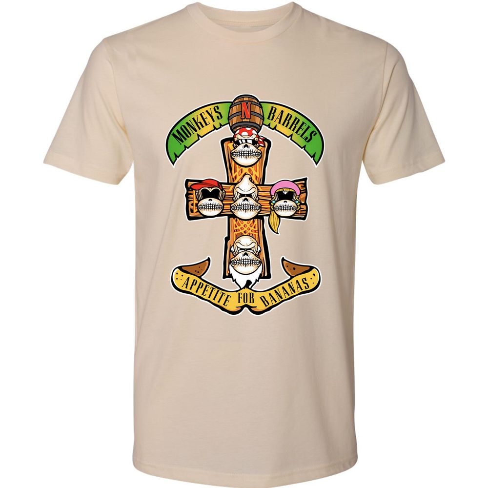 Premium Unisex T-Shirt - DJM6W3BC - Cream - 14
