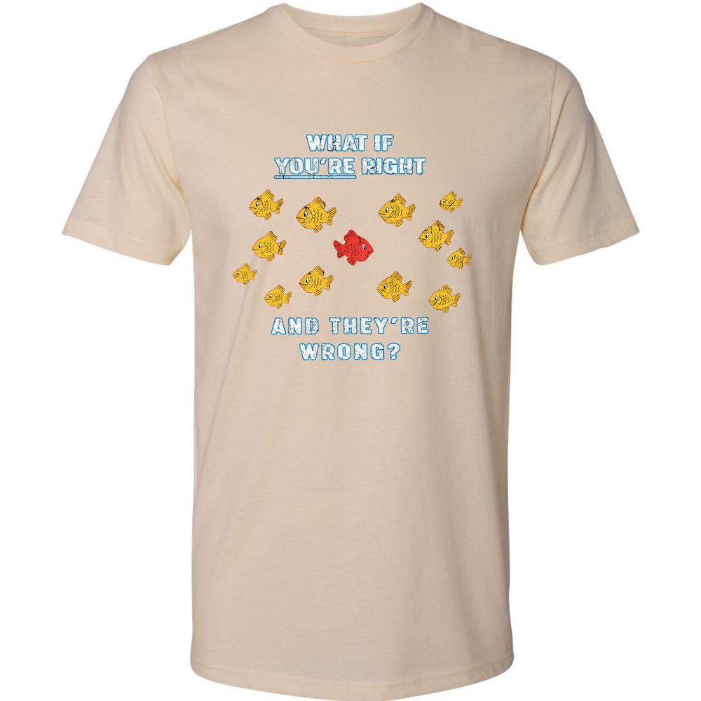 Premium Unisex T-Shirt - QRS27LZC - Cream - 14