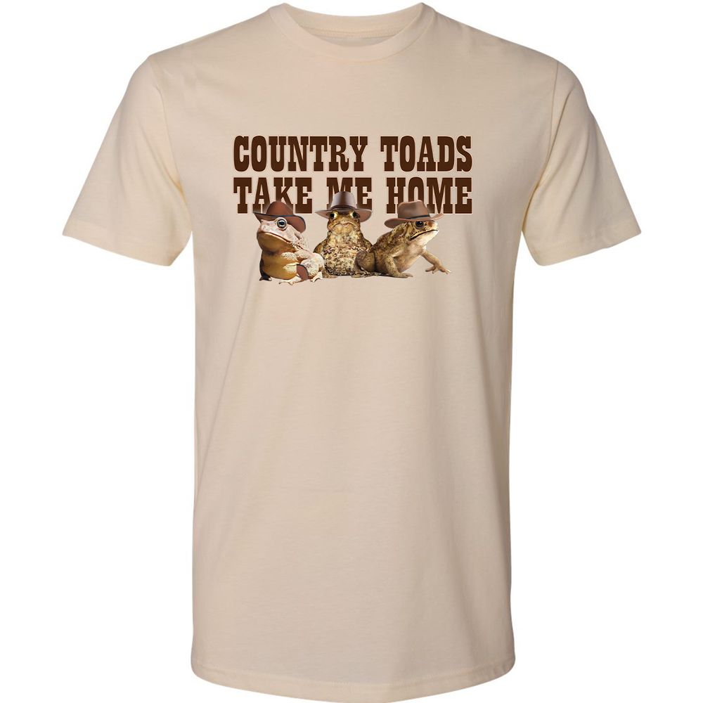 Country Toads Take Me Home - Cream - 14