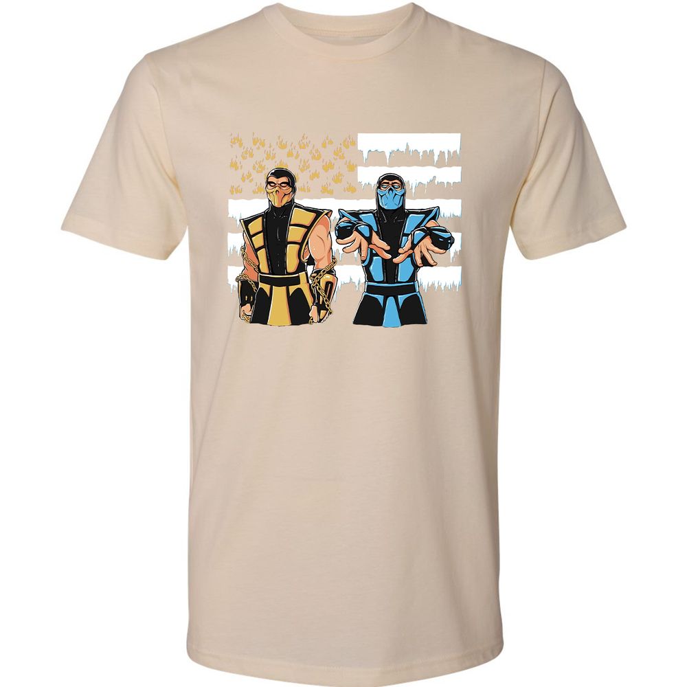 Premium Unisex T-Shirt - 7GT46CDS - Cream - 14