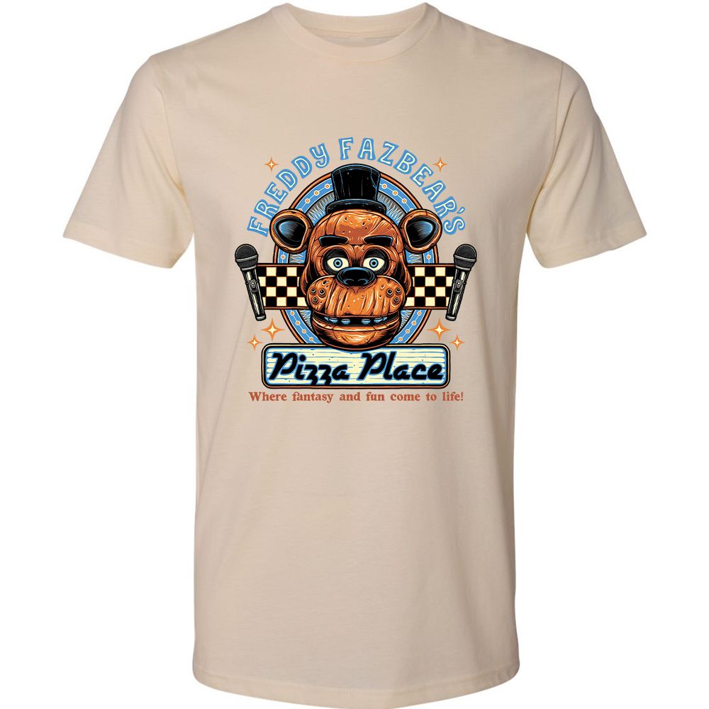 Premium Unisex T-Shirt - V2BE1DK8 - Cream - 14