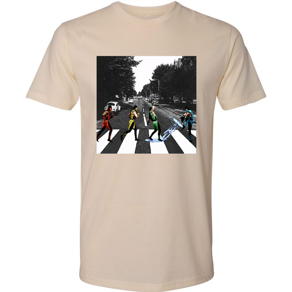Premium Unisex T-Shirt - LQTZVBRS - Cream - 14