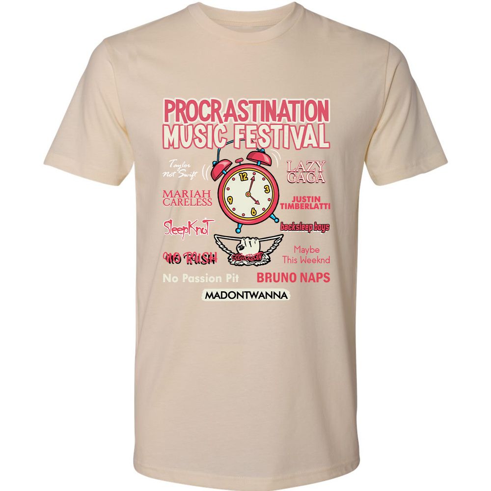 Premium Unisex T-Shirt - DSL14WLH - Cream - 14
