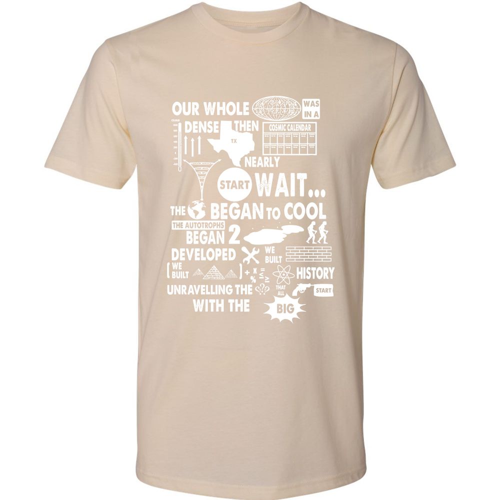 Premium Unisex T-Shirt - LWZJV7MB - Cream - 14