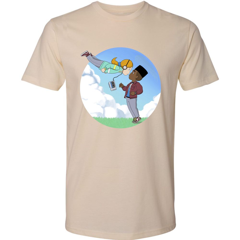 Premium Unisex T-Shirt - 3LGNVTGR - Cream - 14