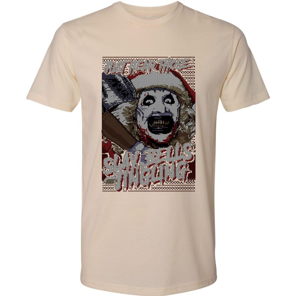 Slay Bells Jingling Premium Unisex T-Shirt - Cream - 14