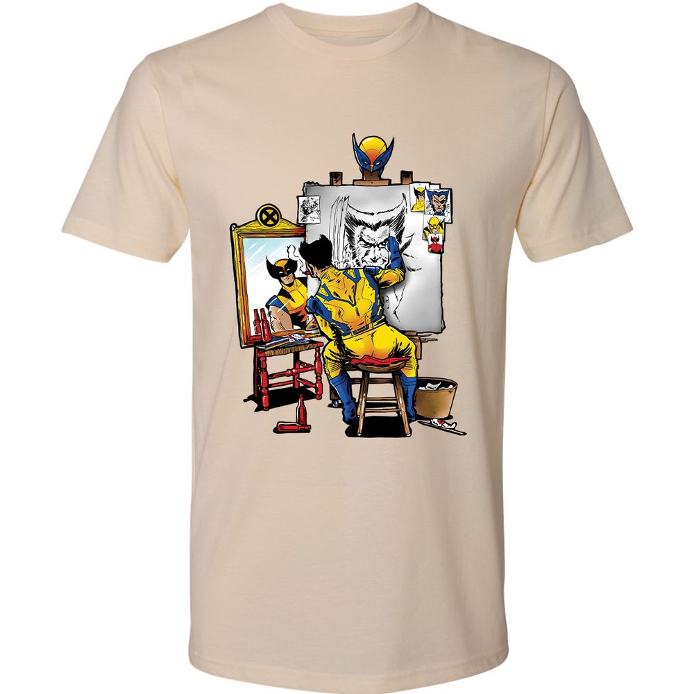 Premium Unisex T-Shirt - VQ85CY34 - Cream - 14