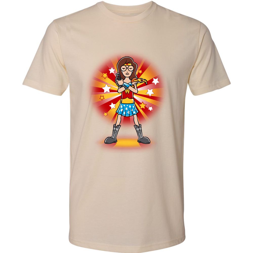 Premium Unisex T-Shirt - DWEBD957 - Cream - 14