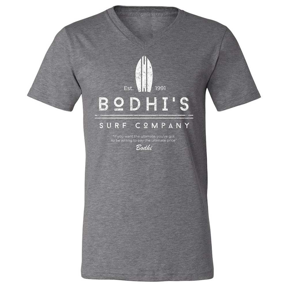 Unisex V-Neck T-Shirt - WQGQXWLG - Deep Heather - 14