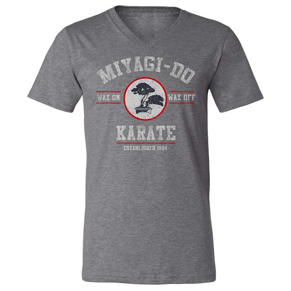 Unisex V-Neck T-Shirt - YSD1PHR9 - Deep Heather - 14