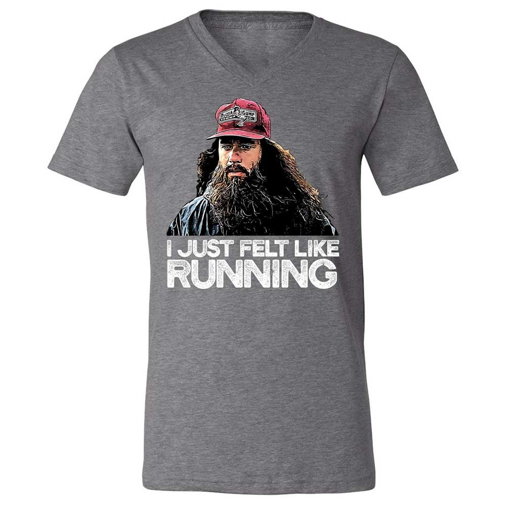 Unisex V-Neck T-Shirt - PW8EE6XV - Deep Heather - 14