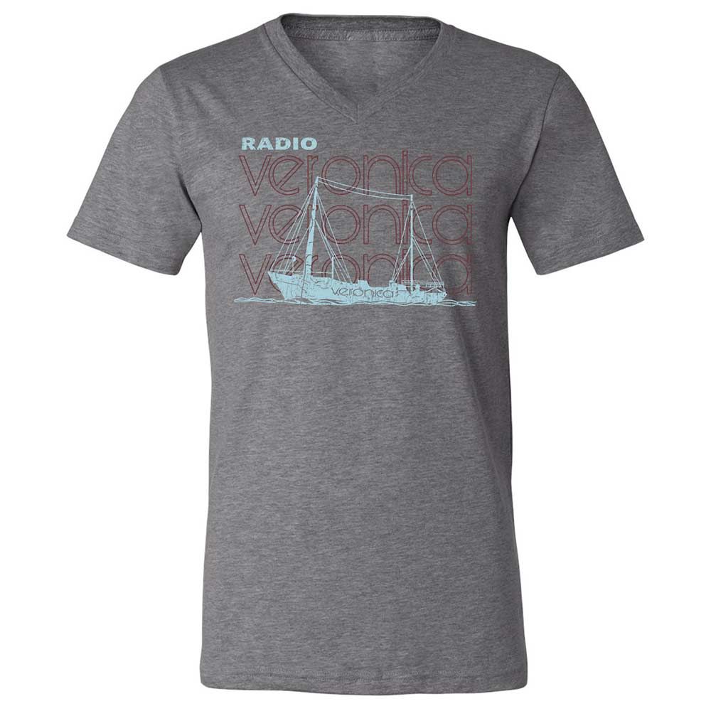 Unisex V-Neck T-Shirt - U833E2CL - Deep Heather - 14
