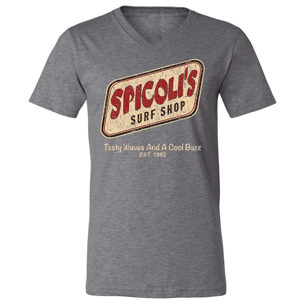 Unisex V-Neck T-Shirt - 3HHXPVXE - Deep Heather - 14