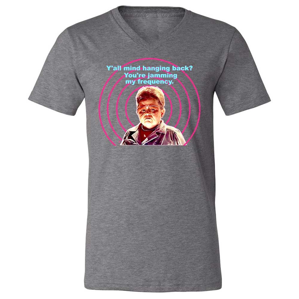 Unisex V-Neck T-Shirt - 1Q3HU76H - Deep Heather - 14