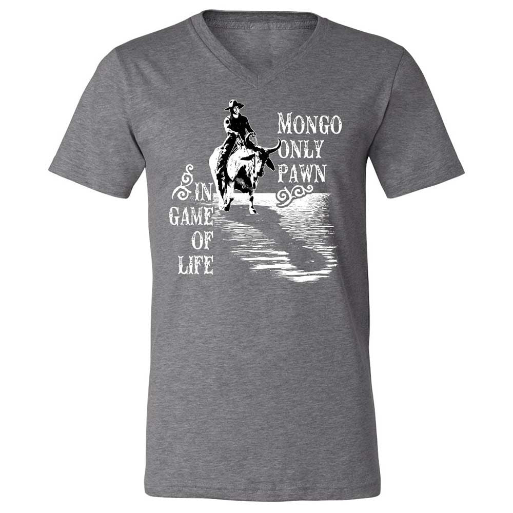 Unisex V-Neck T-Shirt - GUTBBV81 - Deep Heather - 14
