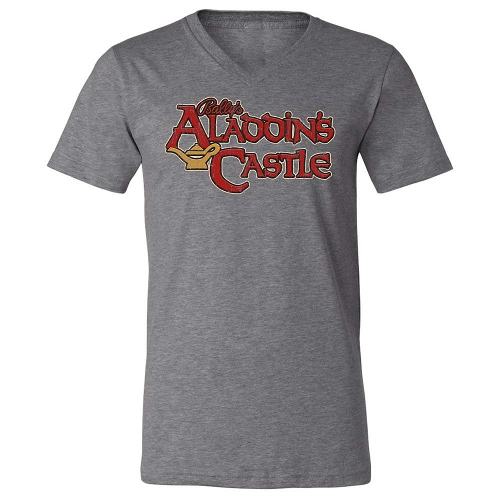 Unisex V-Neck T-Shirt - CSGHZG2A - Deep Heather - 14