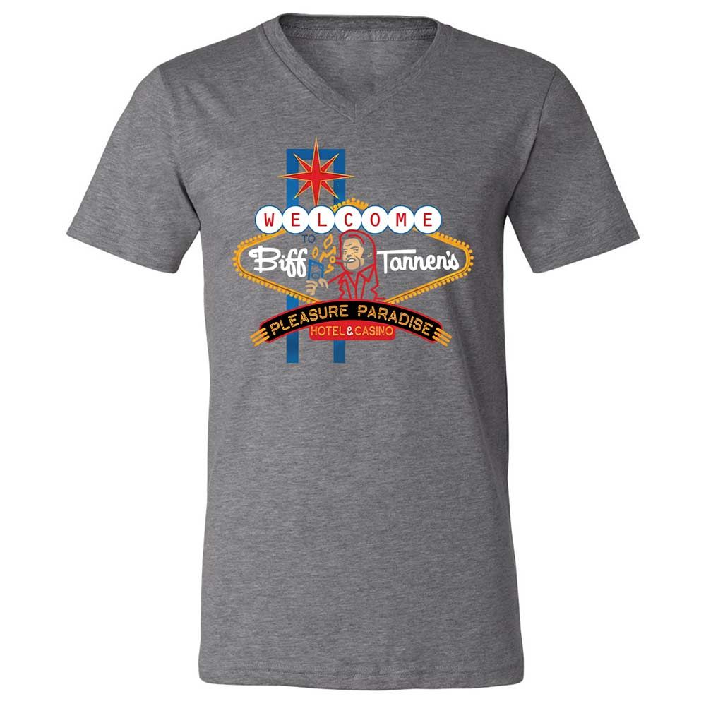 Unisex V-Neck T-Shirt - 65NG5M7V - Deep Heather - 14