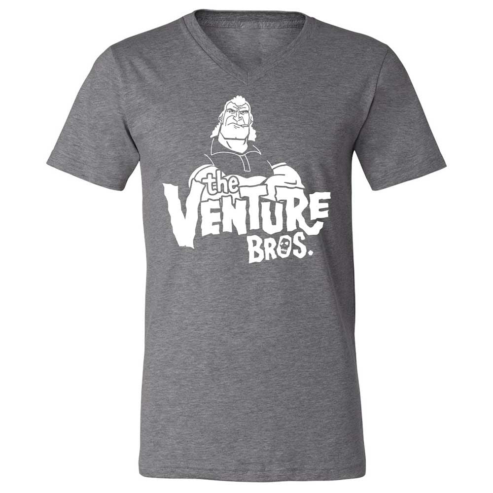 Unisex V-Neck T-Shirt - PW4LSEQ9 - Deep Heather - 14