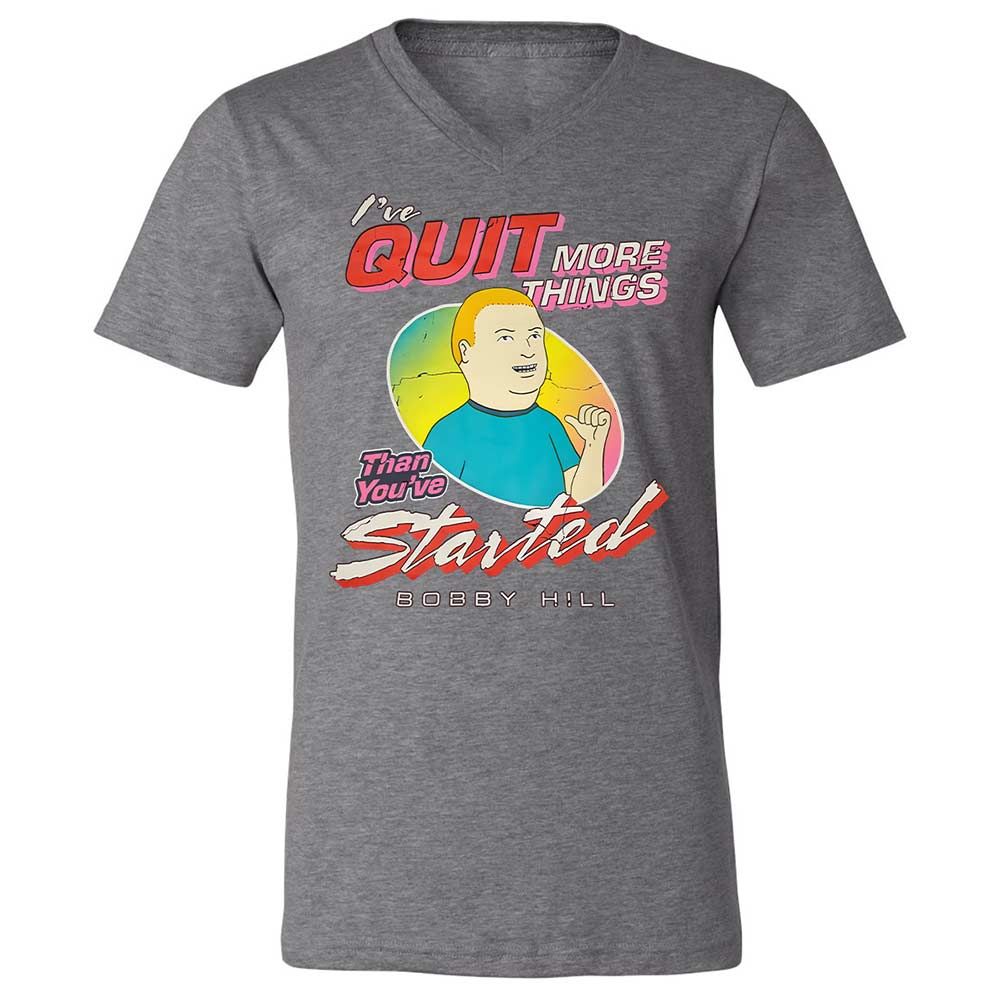 Unisex V-Neck T-Shirt - NXDHJFKH - Deep Heather - 14