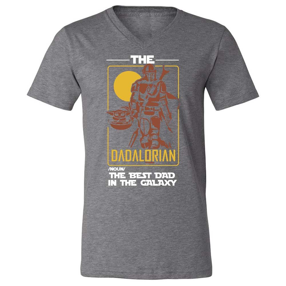 The Dadalorian The Best Dad In The Galaxy - Deep Heather - 14