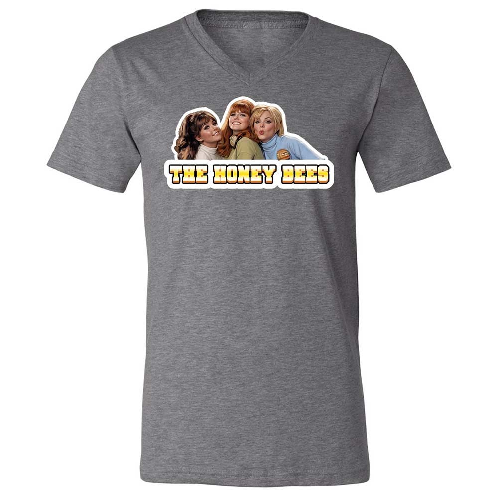 Unisex V-Neck T-Shirt - EU36JY3F - Deep Heather - 14