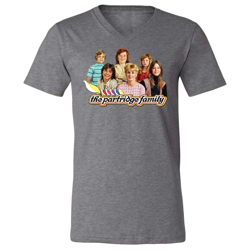 Unisex V-Neck T-Shirt - DT9ME8YH - Deep Heather - 14