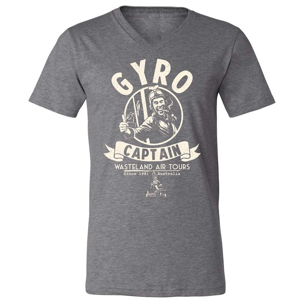Unisex V-Neck T-Shirt - 7HT5Z46G - Deep Heather - 14