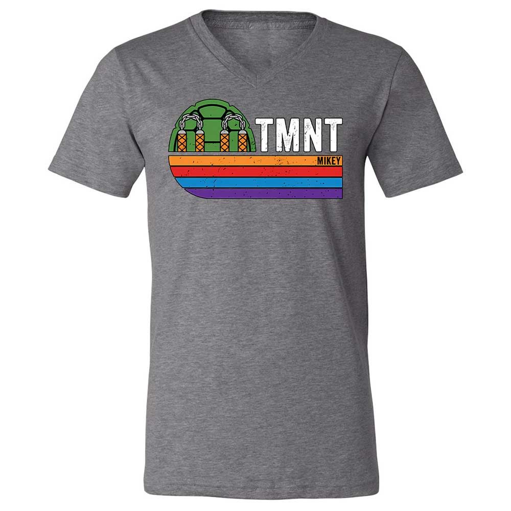 Unisex V-Neck T-Shirt - D3WBKVT1 - Deep Heather - 14