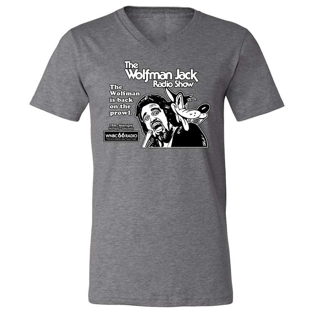 Unisex V-Neck T-Shirt - 5KW6VL9X - Deep Heather - 14