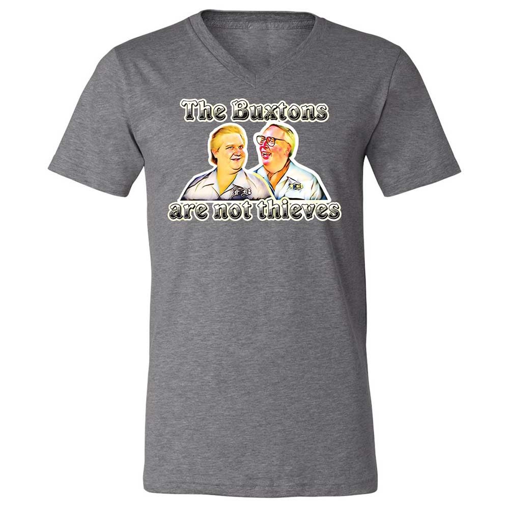 Unisex V-Neck T-Shirt - Z3MKLD1D - Deep Heather - 14