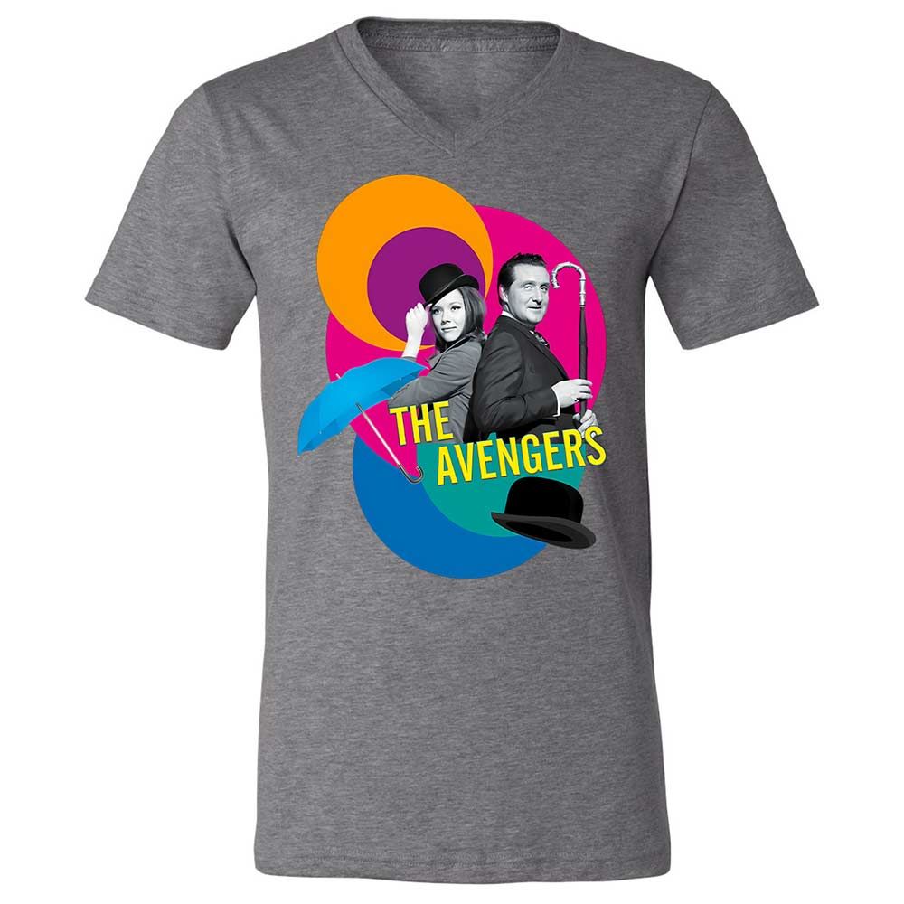 Unisex V-Neck T-Shirt - ZZ2HD8V6 - Deep Heather - 14