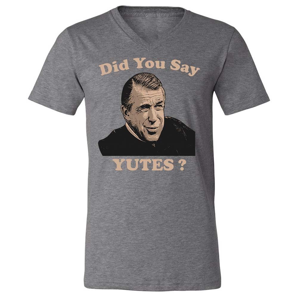 Unisex V-Neck T-Shirt - P692FN77 - Deep Heather - 14