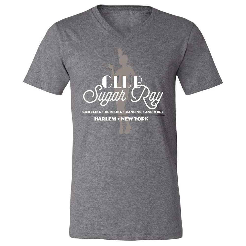 Unisex V-Neck T-Shirt - 6AY31V8V - Deep Heather - 14