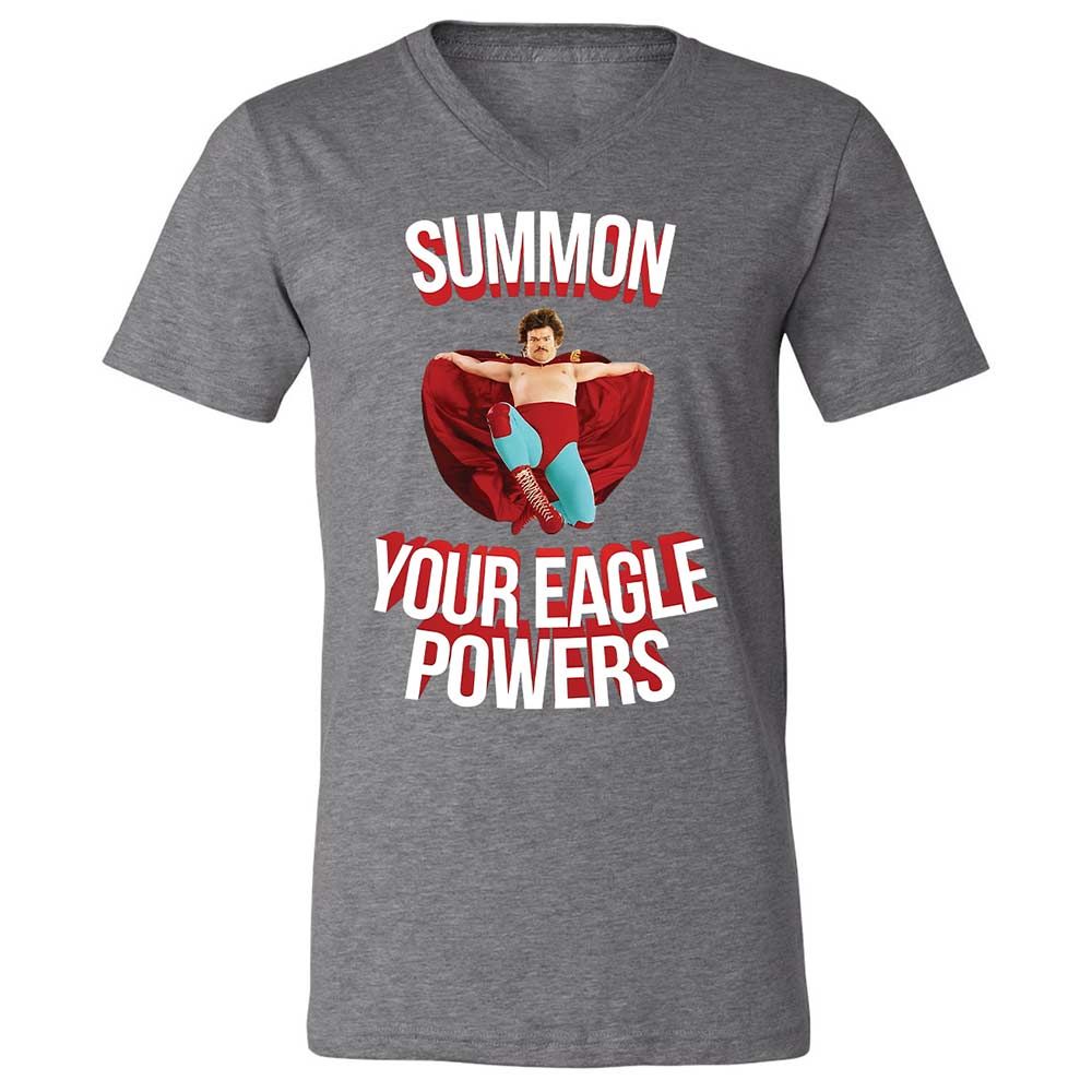 Unisex V-Neck T-Shirt - FCH52RGF - Deep Heather - 14