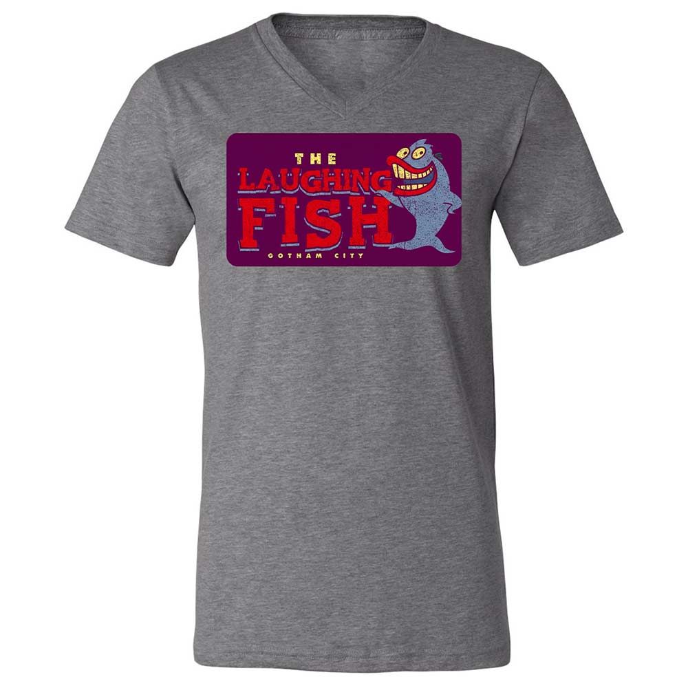 Unisex V-Neck T-Shirt - SC55N8V4 - Deep Heather - 14