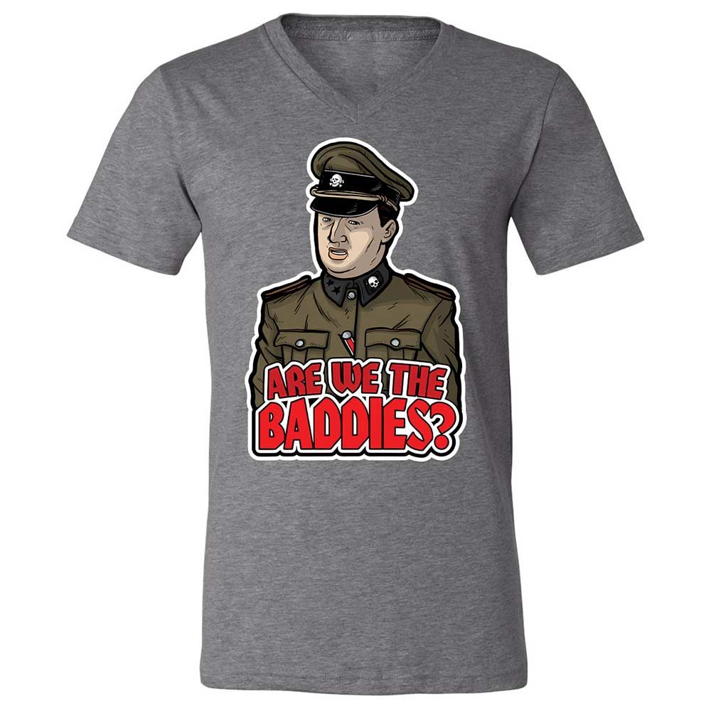 Unisex V-Neck T-Shirt - T4VSMETK - Deep Heather - 14