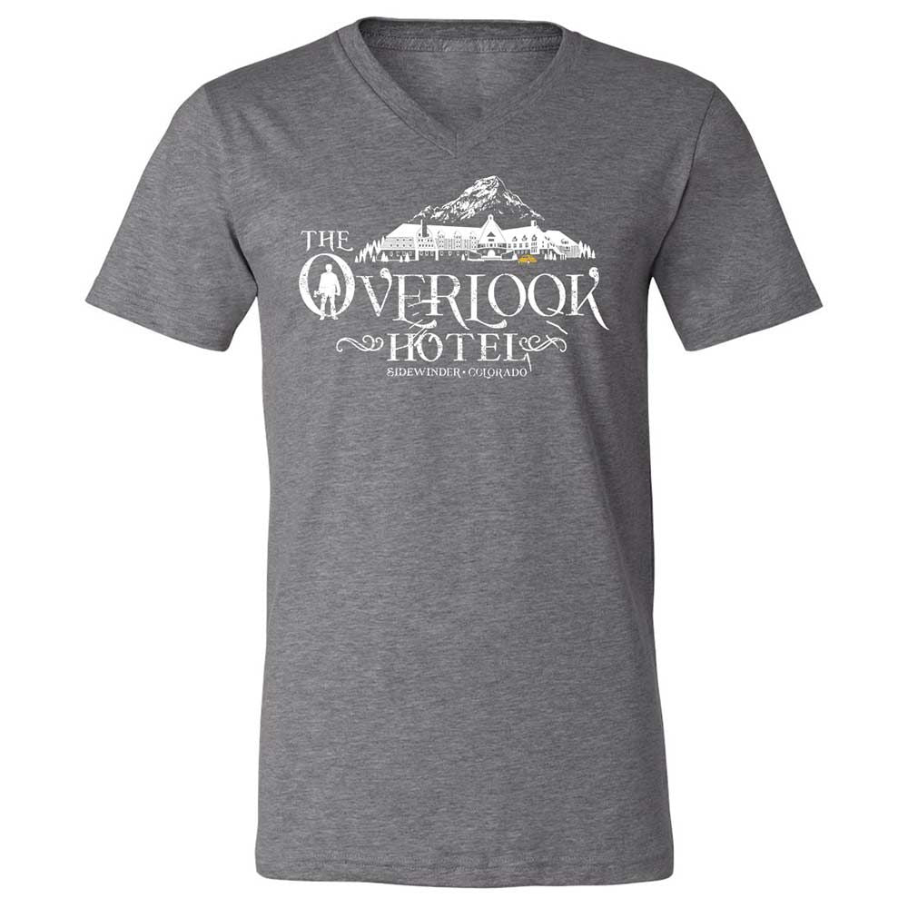 Unisex V-Neck T-Shirt - CRG8HJFV - Deep Heather - 14