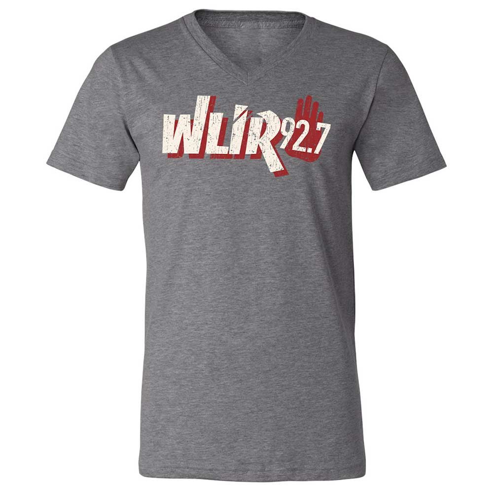 Unisex V-Neck T-Shirt - K6HW8WC5 - Deep Heather - 14