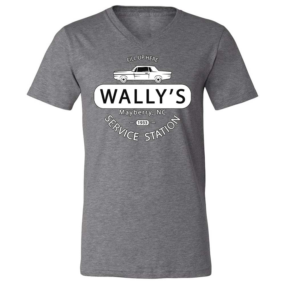 Unisex V-Neck T-Shirt - J6TYQHJC - Deep Heather - 14