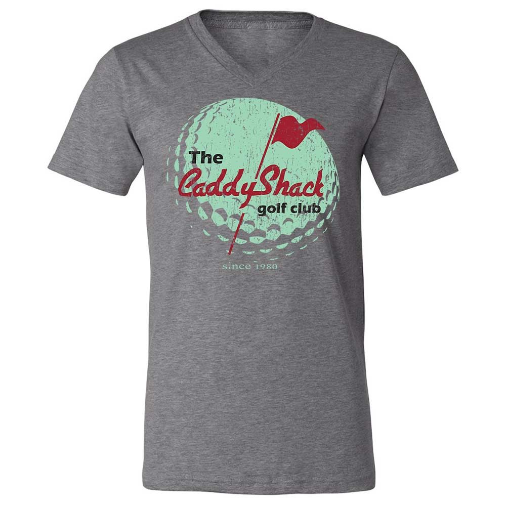 Unisex V-Neck T-Shirt - 4C7SKN67 - Deep Heather - 14