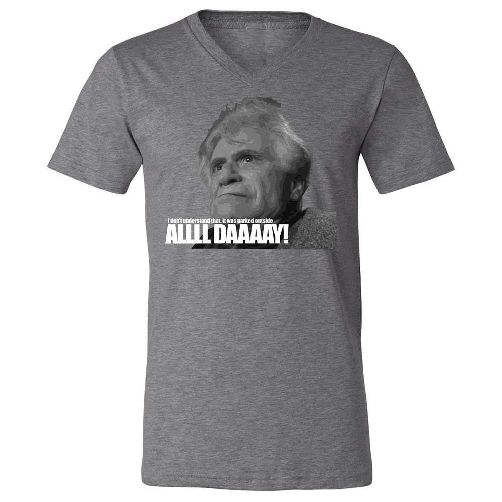 Unisex V-Neck T-Shirt - 577CGKYR - Deep Heather - 14
