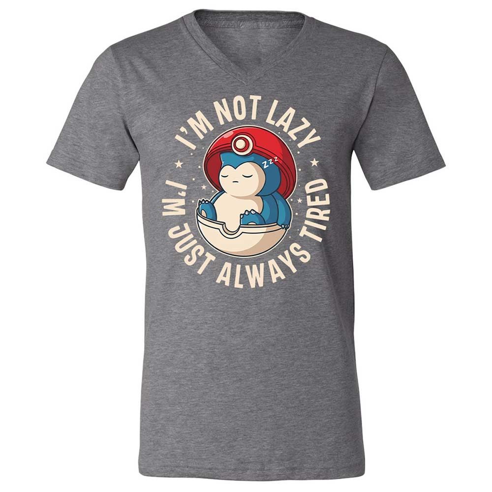 Unisex V-Neck T-Shirt - UT5T9K3M - Deep Heather - 14