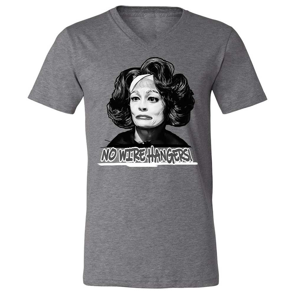 Unisex V-Neck T-Shirt - 2E88RXMG - Deep Heather - 14