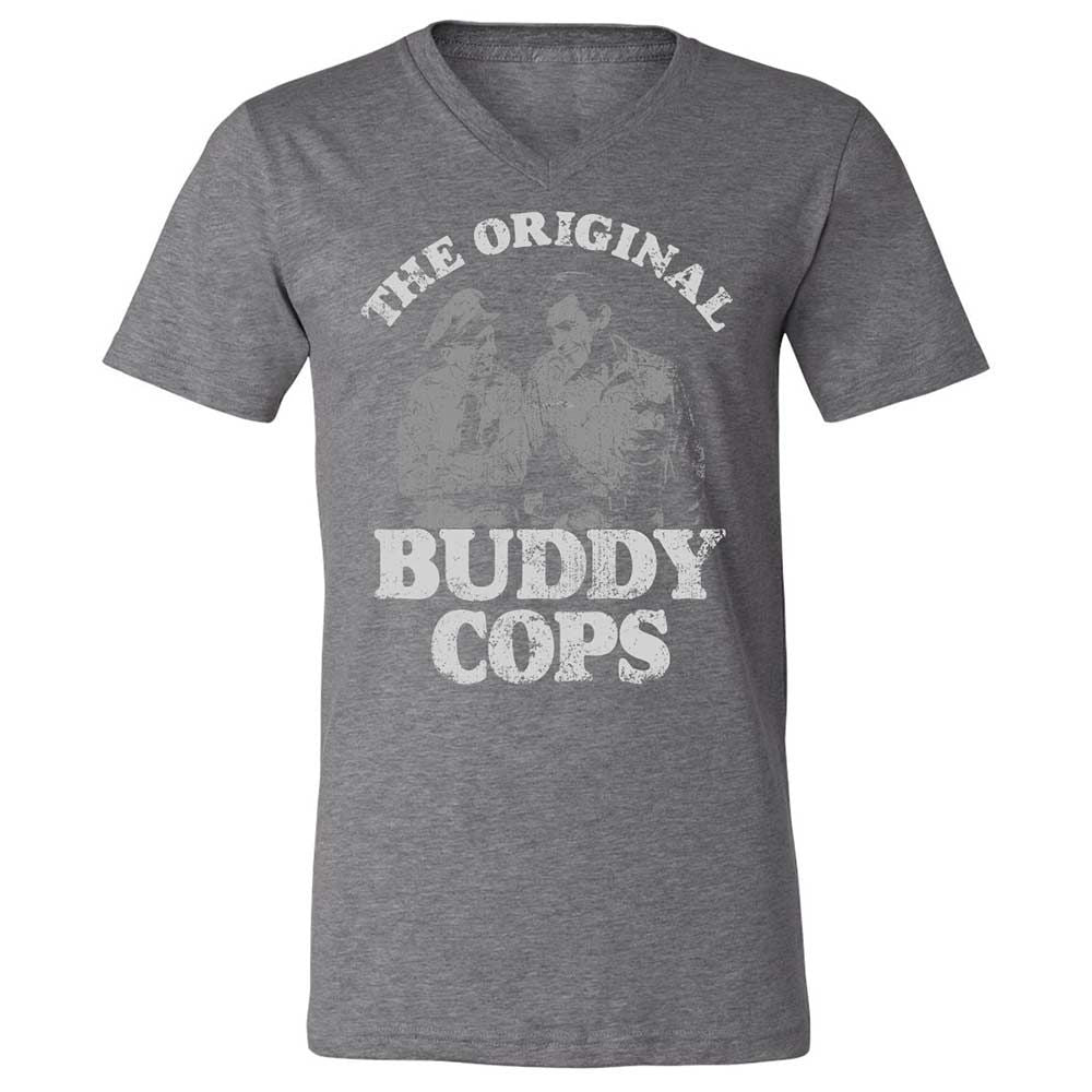 Unisex V-Neck T-Shirt - LR89QXS4 - Deep Heather - 14