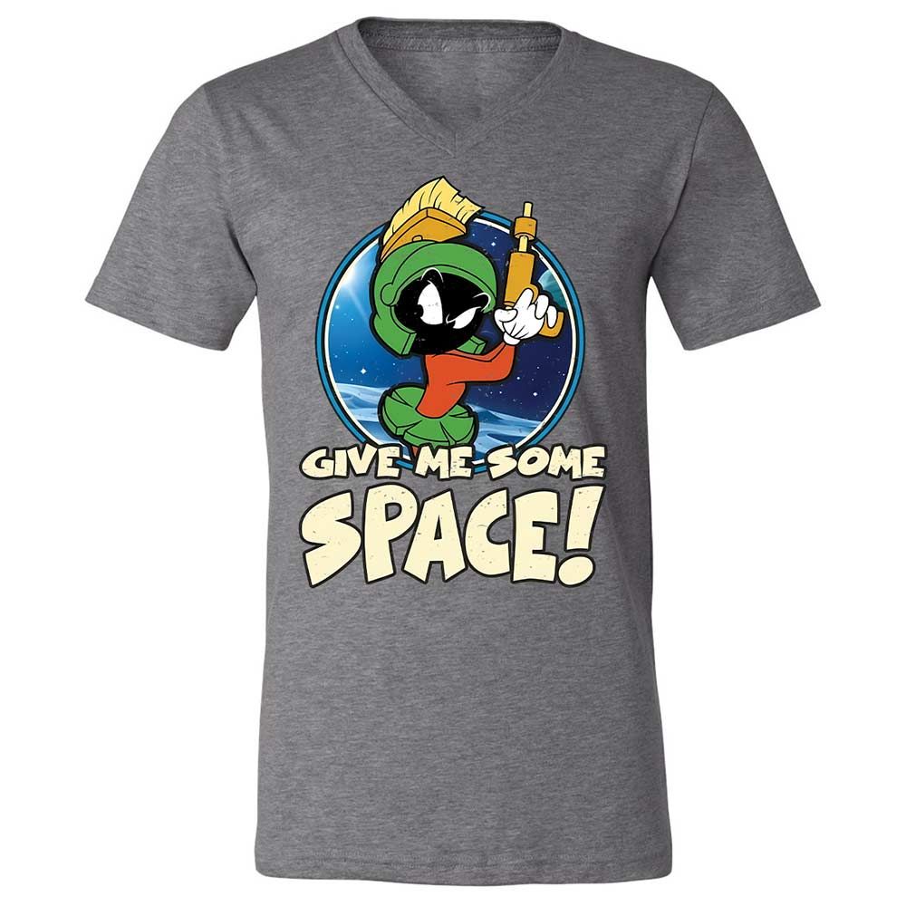 Unisex V-Neck T-Shirt - X87EEDQ6 - Deep Heather - 14