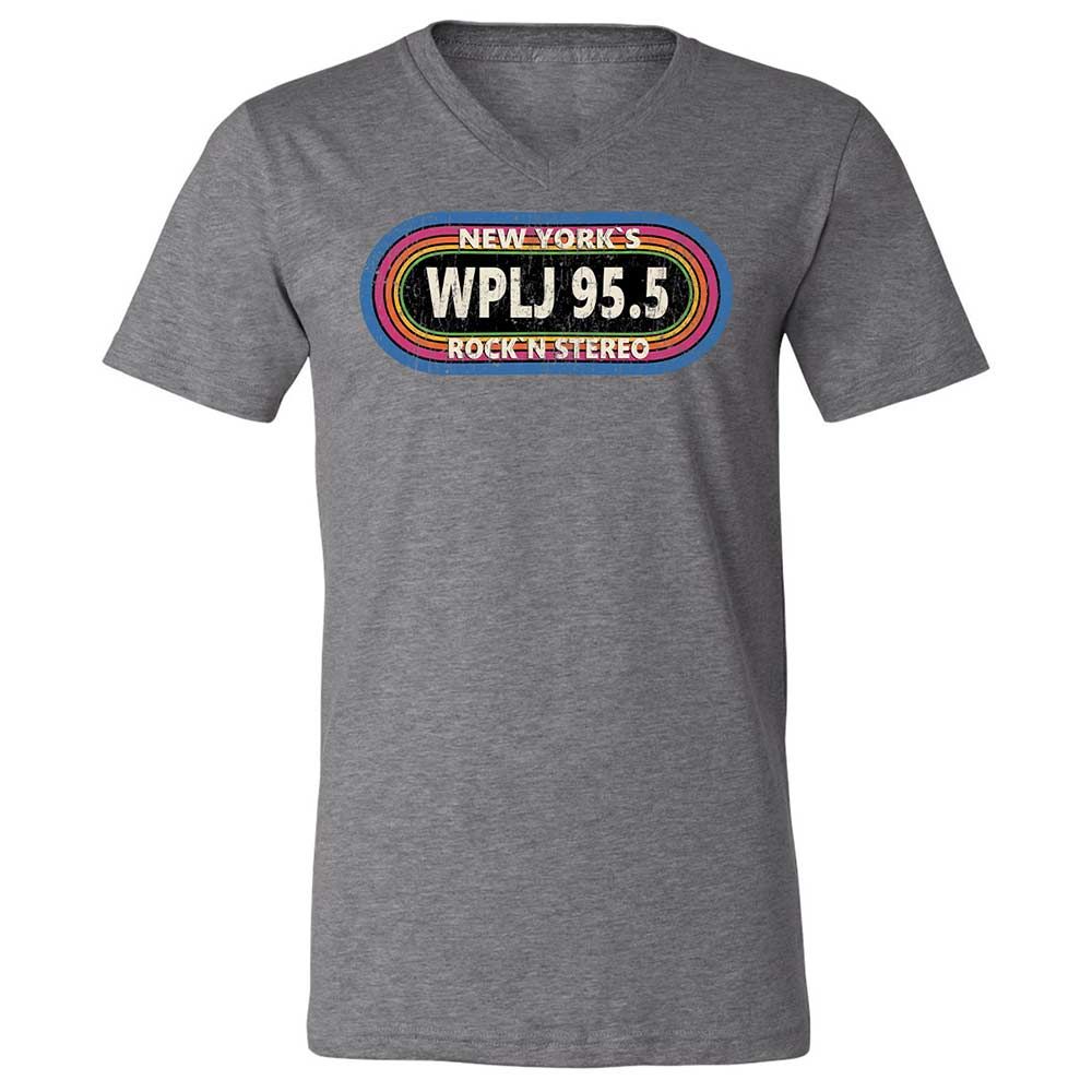 Unisex V-Neck T-Shirt - XNZBBGN7 - Deep Heather - 14