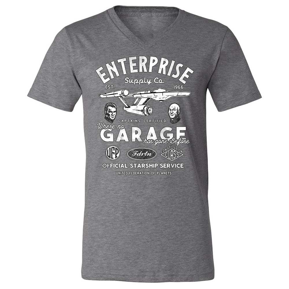 Unisex V-Neck T-Shirt - SWN6W8C2 - Deep Heather - 14