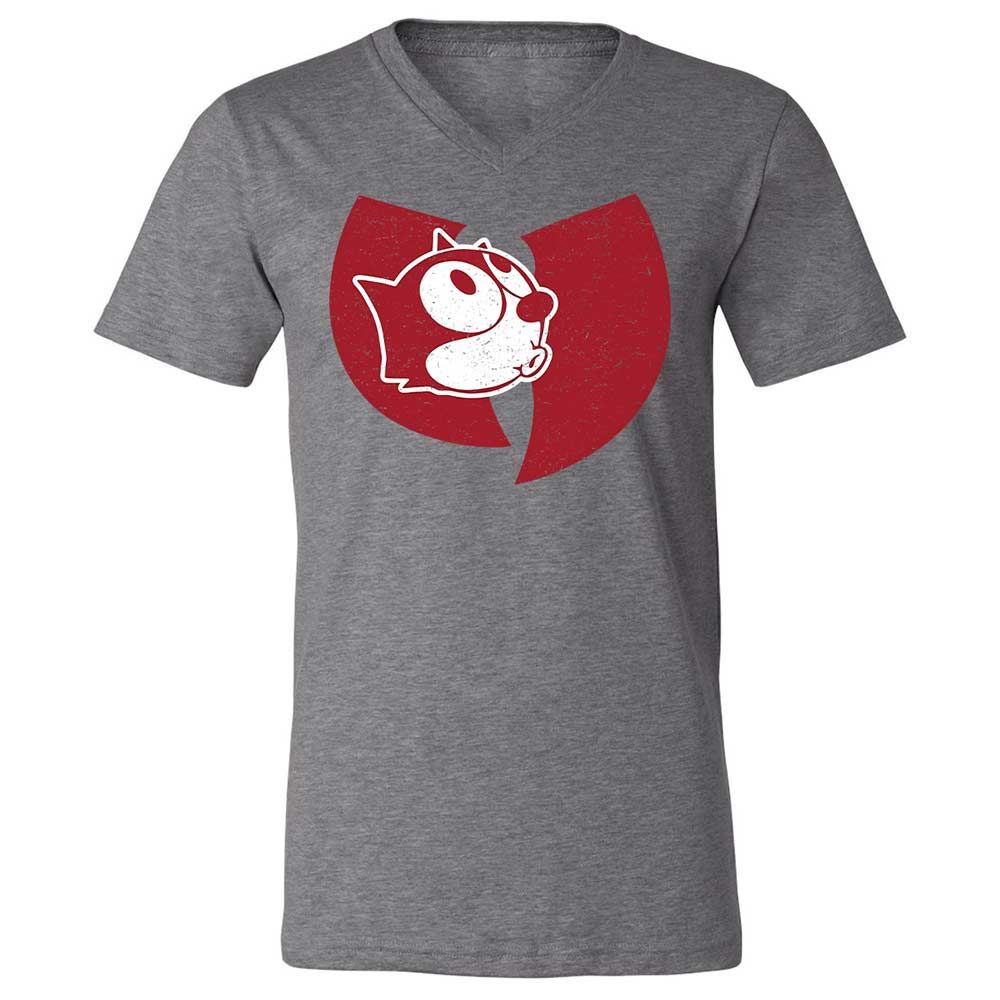 Unisex V-Neck T-Shirt - 3BATV7EP - Deep Heather - 14