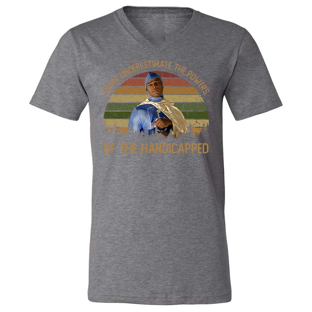 Unisex V-Neck T-Shirt - P6SGKR2P - Deep Heather - 14