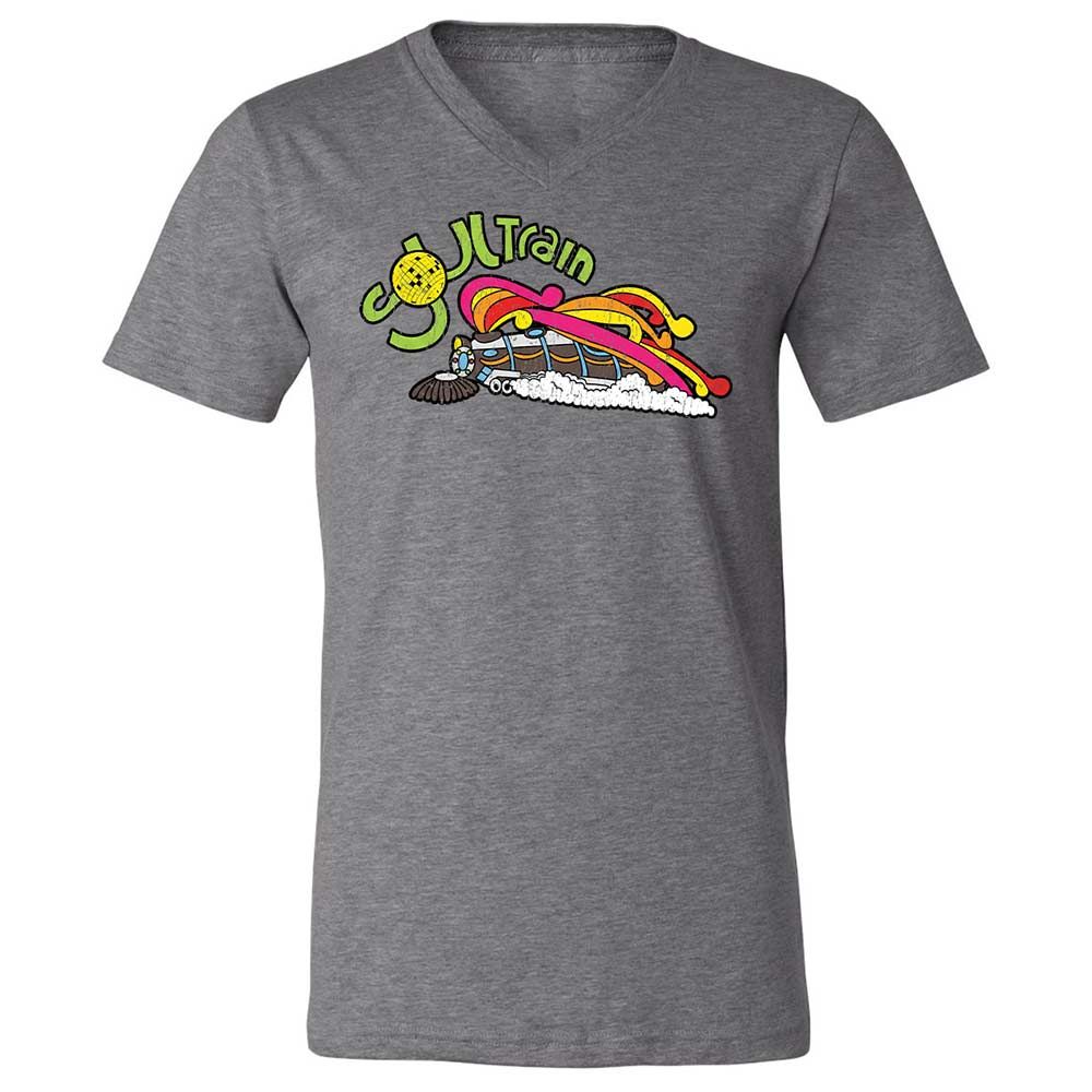 Unisex V-Neck T-Shirt - X5GFR4KM - Deep Heather - 14